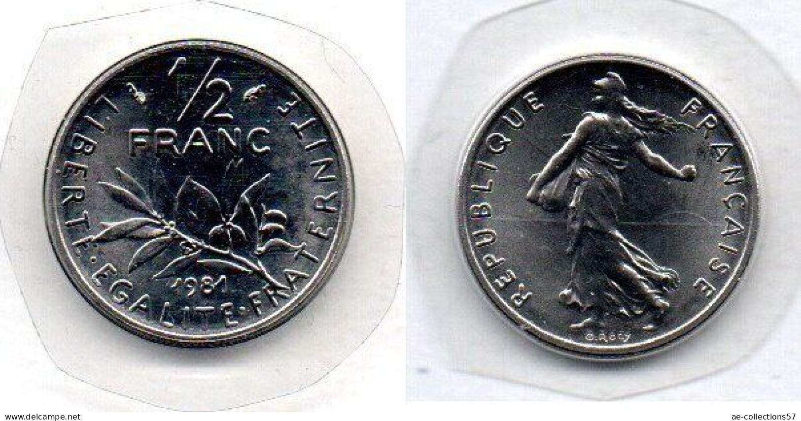 MA 20270 / 1/2 Franc 1981 FDC - 1/2 Franc