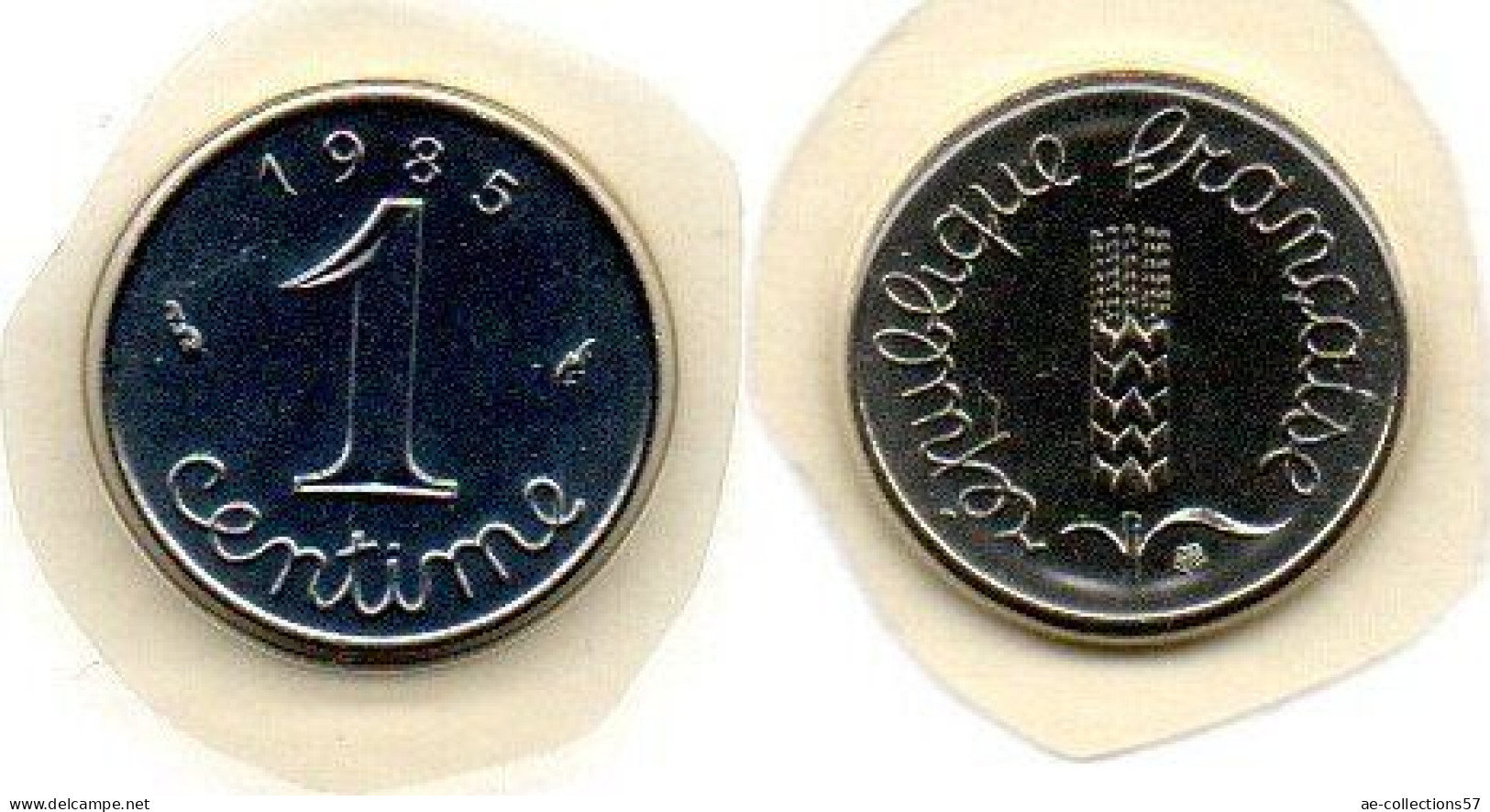 MA 20592 / 1 Centime 1985 FDC - 1 Centime