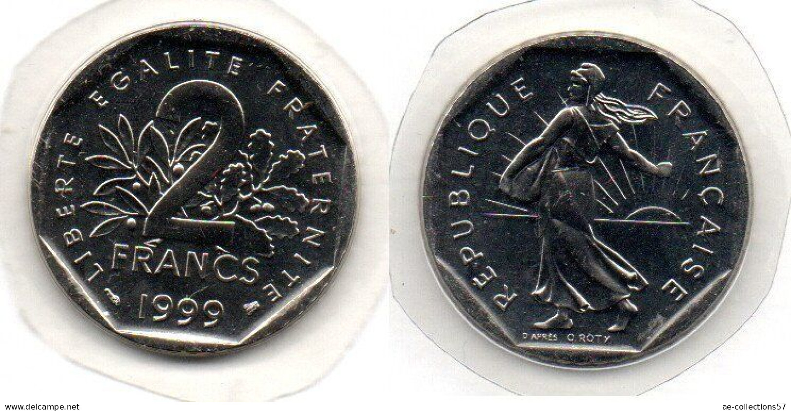 MA 20544 / 2 Francs 1999 FDC - 2 Francs