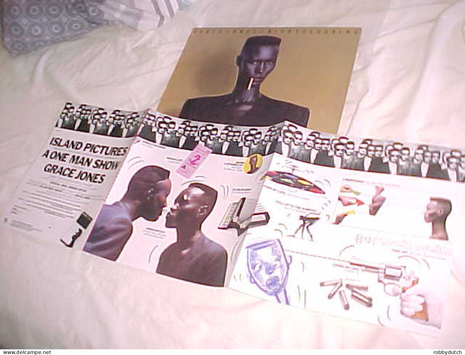 * LP *  GRACE JONES - NIGHTCLUBBING (Germany 1981 EX-) - Reggae