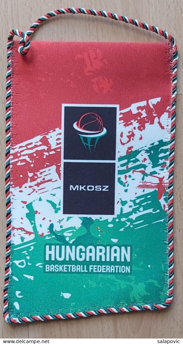 Hungarian Hungary Basketball Federation PENNANT, SPORTS FLAG ZS 3/11 - Kleding, Souvenirs & Andere