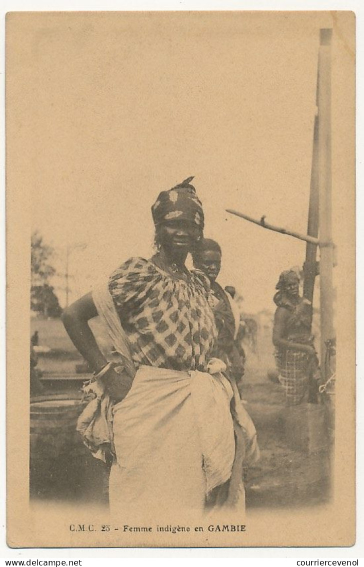 CPA - GAMBIE - Femme Indigène En Gambie - Gambia