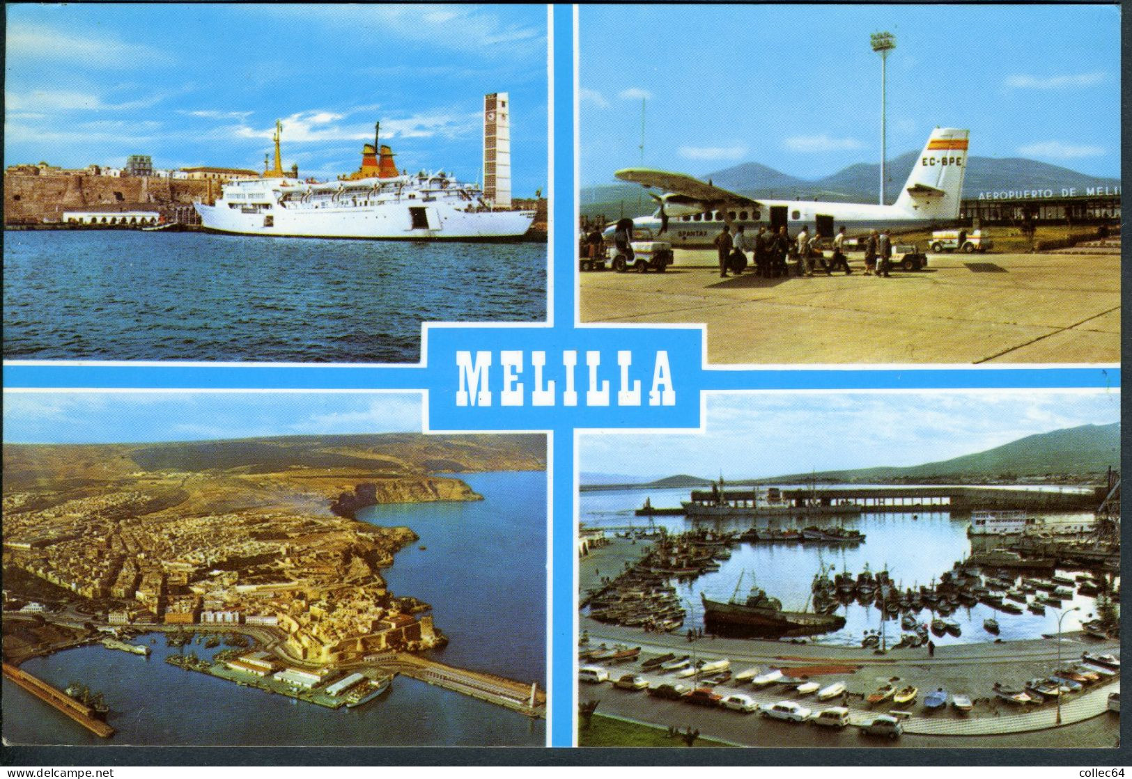 Carte Multivues TBE - Melilla