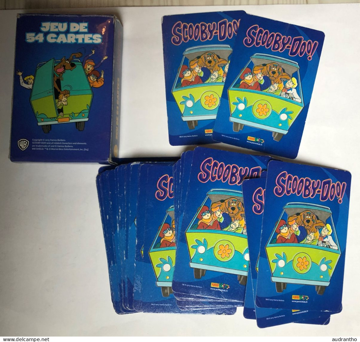 Jeu De 54 Cartes SCOOBY-DOO - Playing Cards 2015 Hanna Barbera - 54 Karten