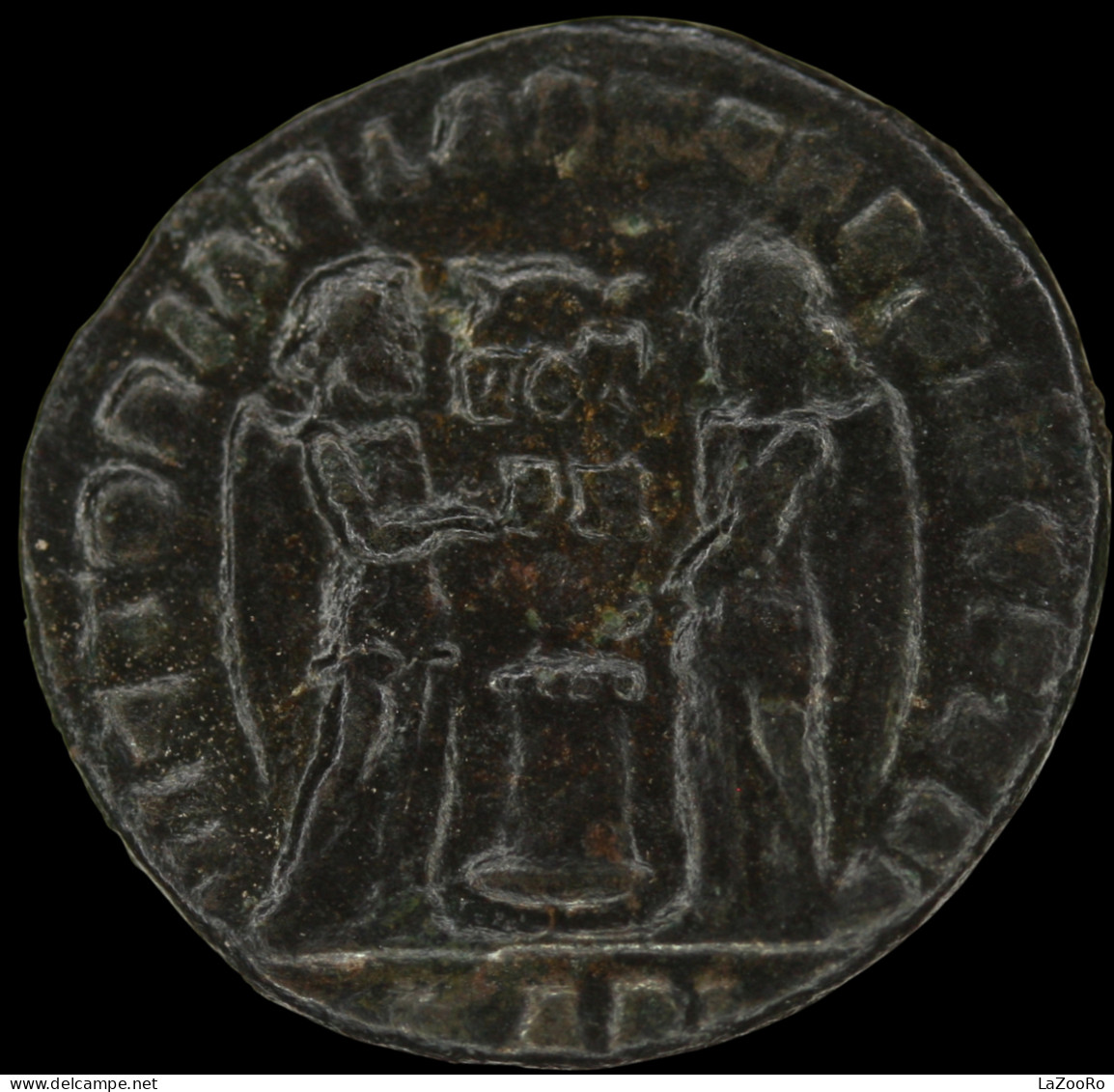 LaZooRo: Roman Empire - BI Centenionalis (Follis) Of Constantine The Great (306 - 337 AD) VICTORIAE LAETAE PRINC PERP R3 - El Impero Christiano (307 / 363)