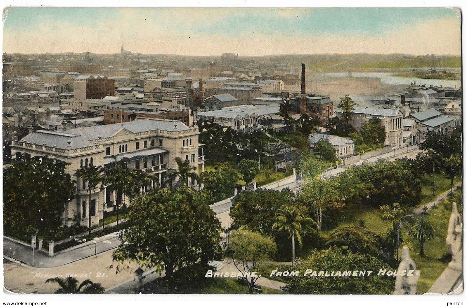 Australia 1912 Brisbane Picture Postcard  Oc.8 - Brisbane