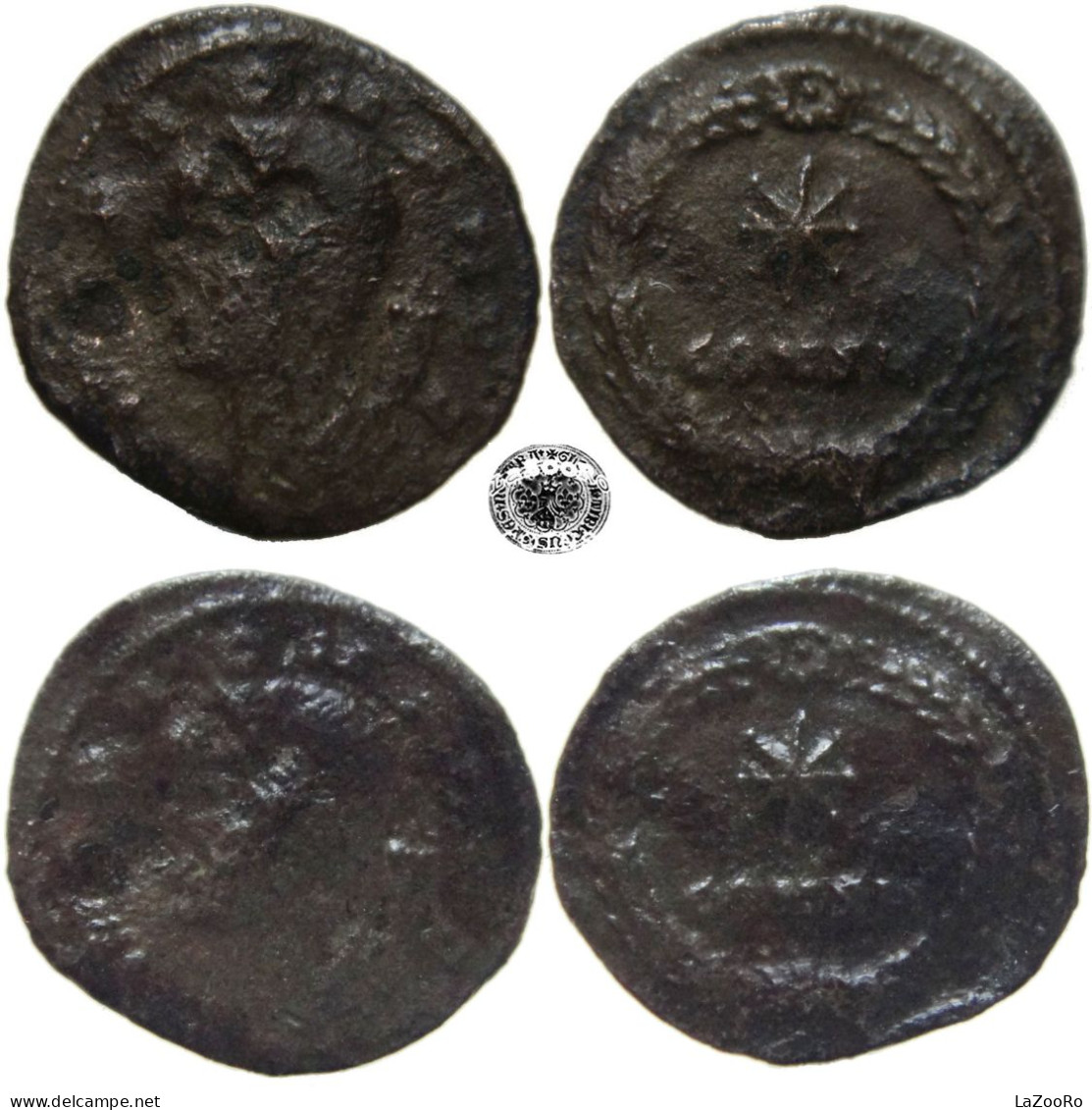 LaZooRo: Roman Empire - AE 1/2 Follis Of Constantine II (317 - 340 AD), Commemorative Series, POP ROMANVS, Rare - El Impero Christiano (307 / 363)