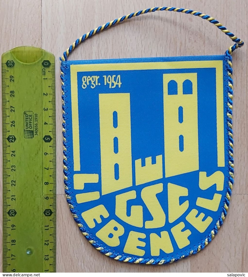 GSC Liebenfels Austria Football Club Soccer Fussball Calcio Futbol Futebol  PENNANT, SPORTS FLAG ZS 3/14 - Apparel, Souvenirs & Other