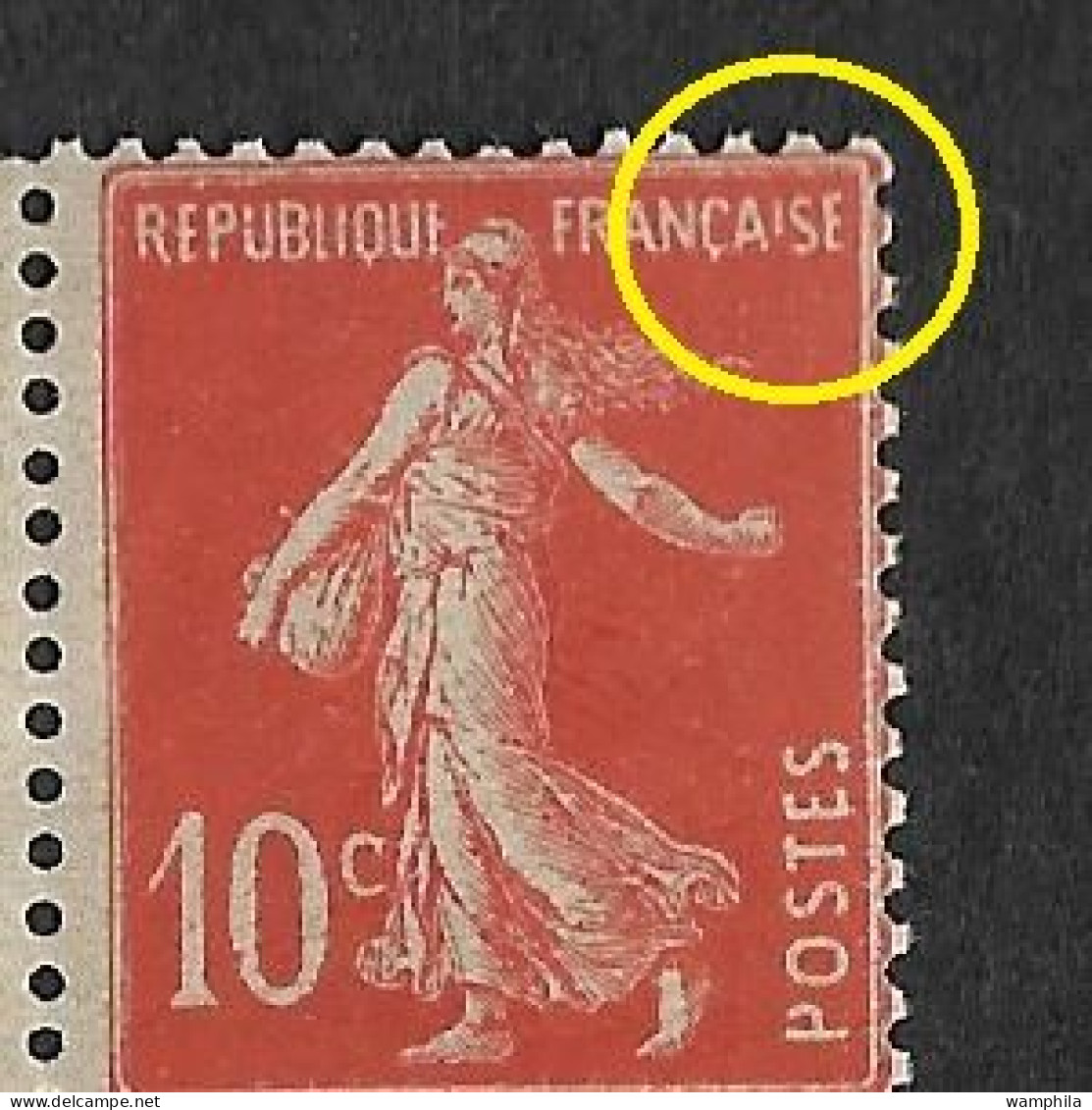 France N°138** 2 Paires, Millésime 6, Sur Papiers De Nuances Différentes Avec Variété Constante. - Ongebruikt