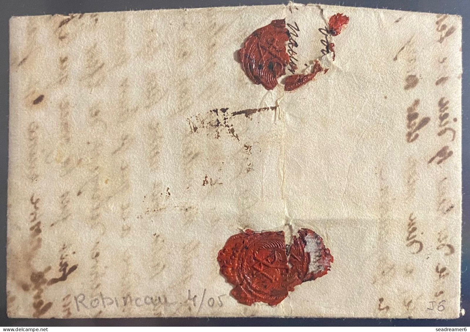 Lettre 1689 De ROUEN Pour SEMUR En OXOIS (manuscrit Port Payé Jusqu'à PARIS) + Taxe 4 : Pour PARIS à SEMUR RR CERTIFICAT - ....-1700: Precursori
