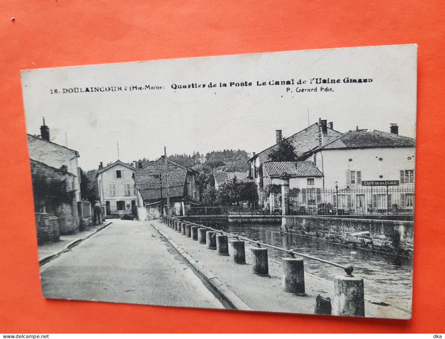 Doulaincourt:quartier De La Poste,le Canal De L'usine Giraud - Doulaincourt