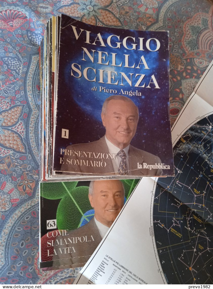 Fascicoli Sfusi: Viaggio Nella Scienza Di Piero Angela   La Repubblica - Wetenschappelijke Teksten