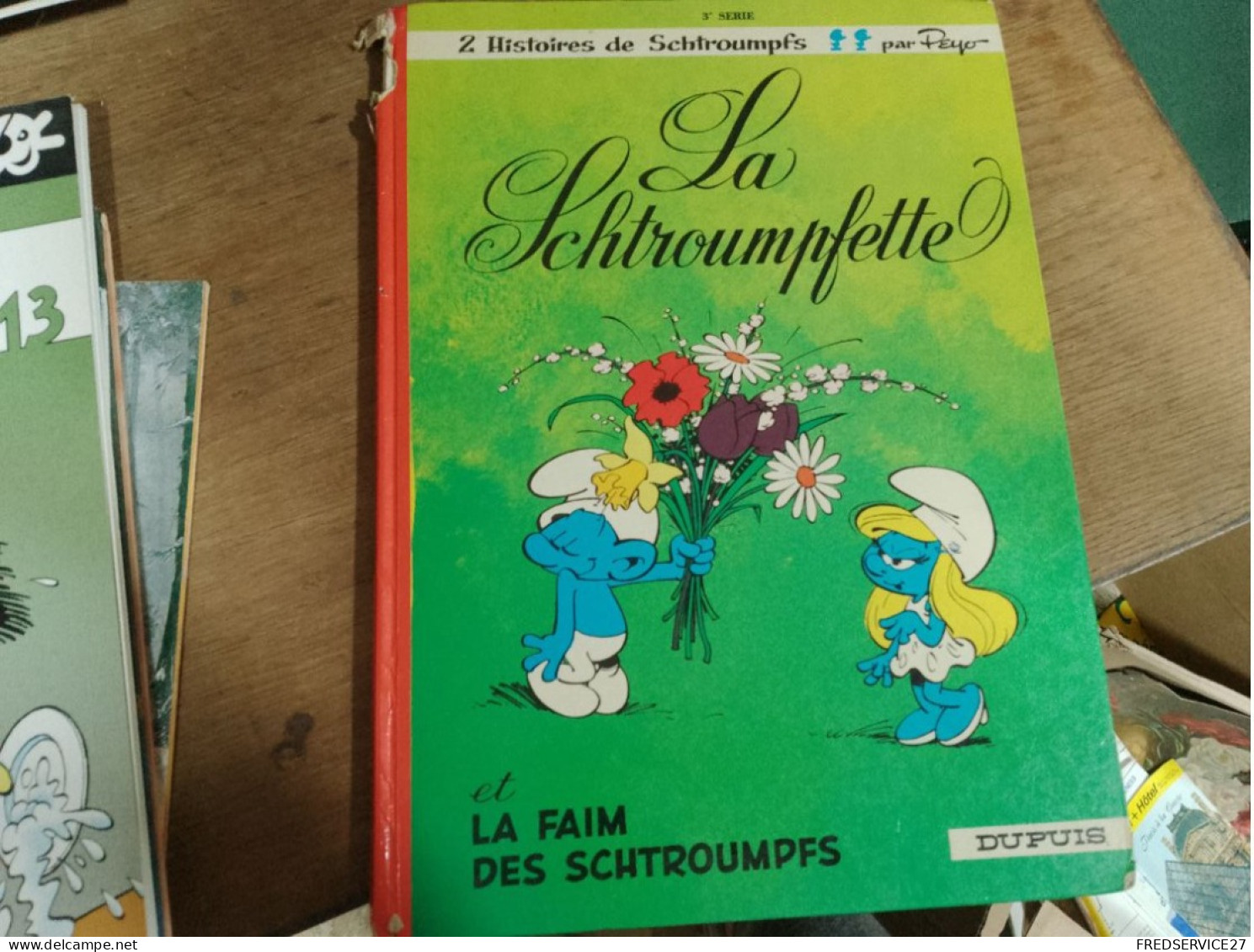 79 //  LA SCHTROUMPFETTE ET LA FAIM DES SCHTROUMPFS 1976 - Schtroumpfs, Les - Los Pitufos