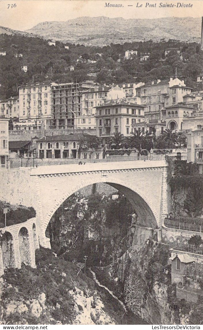 MONACO - Le Pont Sainte Dévote - Carte Postale Ancienne - Other & Unclassified