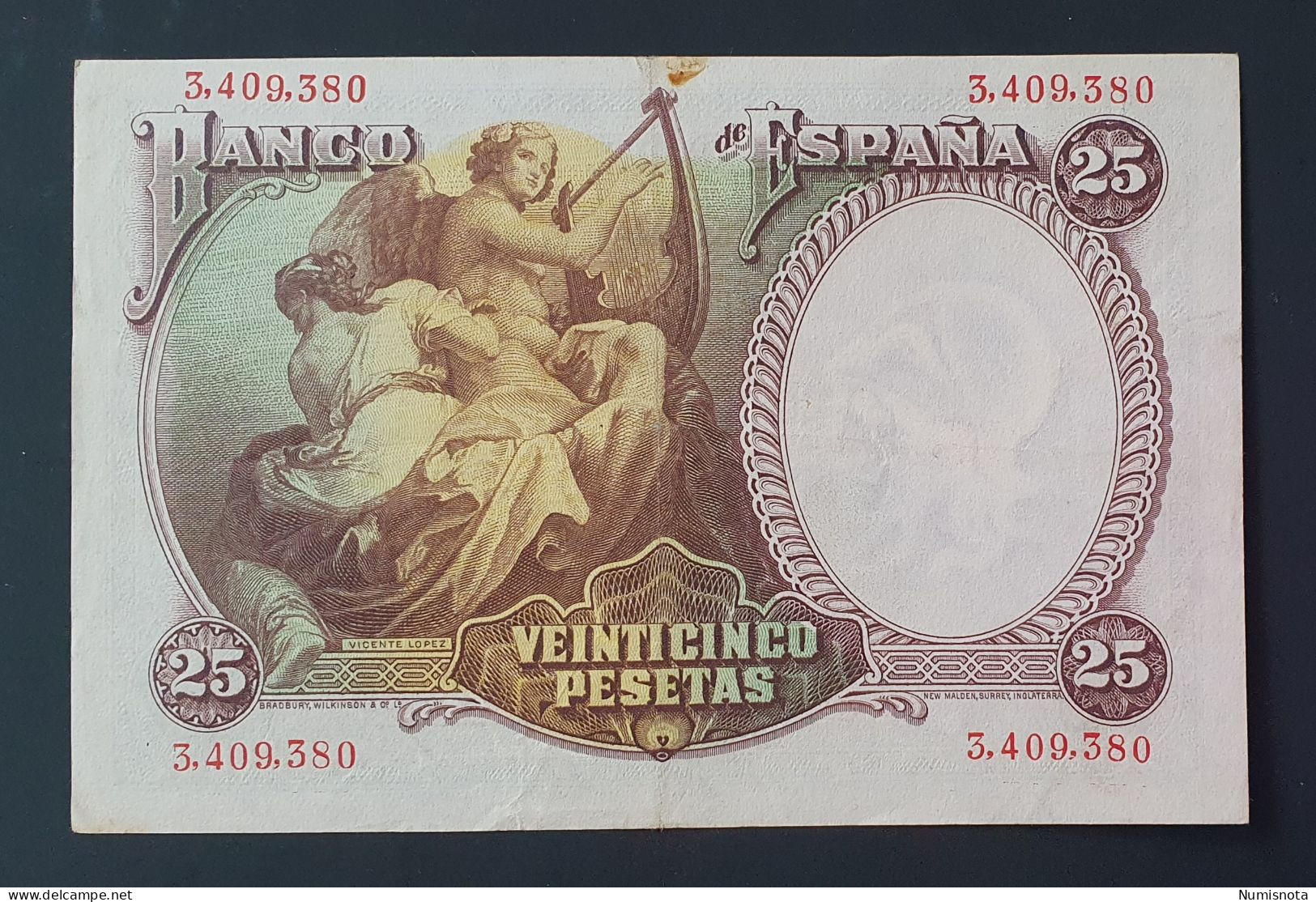 España Billete 25 Pesetas 1931 - 25 Pesetas