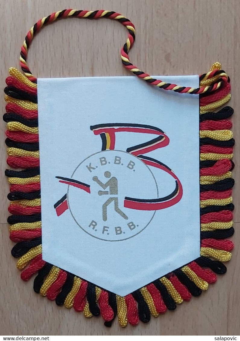 K.B.B.B. R.F.B.B. Boxing Box Belgium? PENNANT, SPORTS FLAG ZS 3/15 - Bekleidung, Souvenirs Und Sonstige