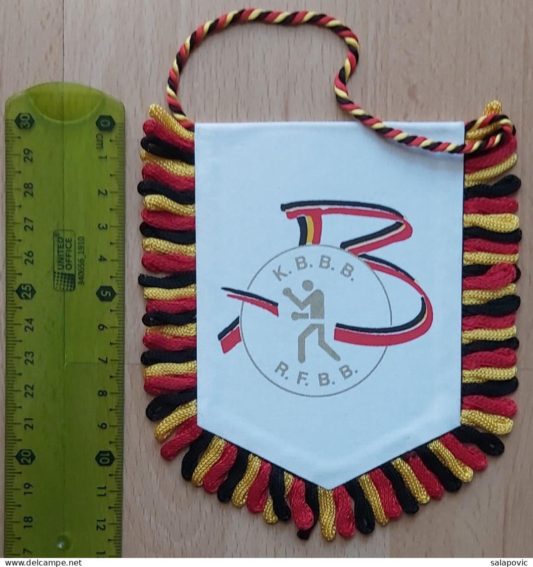 K.B.B.B. R.F.B.B. Boxing Box Belgium? PENNANT, SPORTS FLAG ZS 3/15 - Bekleidung, Souvenirs Und Sonstige