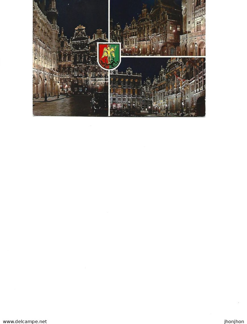 Belgium - Postcard Unused -   Brussels - Collage Of Images - Panoramische Zichten, Meerdere Zichten