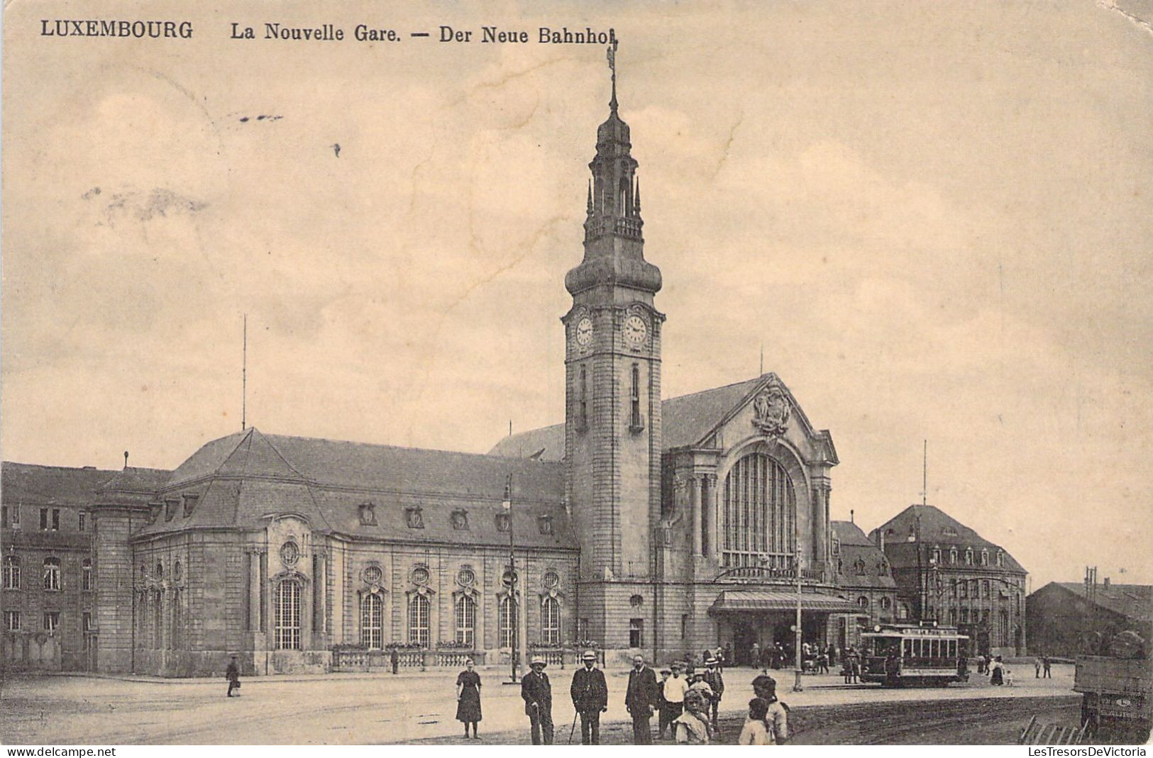 LUXEMBOURG - La Nouvelle Gare - Carte Postale Ancienne - Clervaux