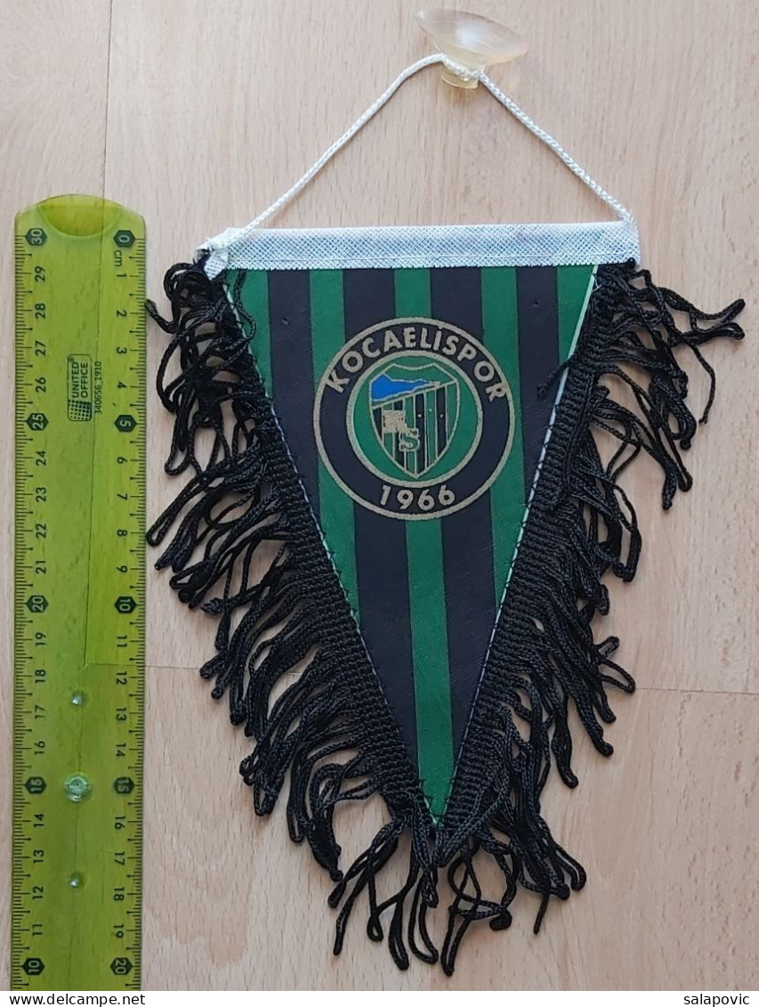 Kocaelispor FC Turkey Football Club SOCCER, FUTBOL, CALCIO PENNANT, SPORTS FLAG ZS 3/17 - Kleding, Souvenirs & Andere