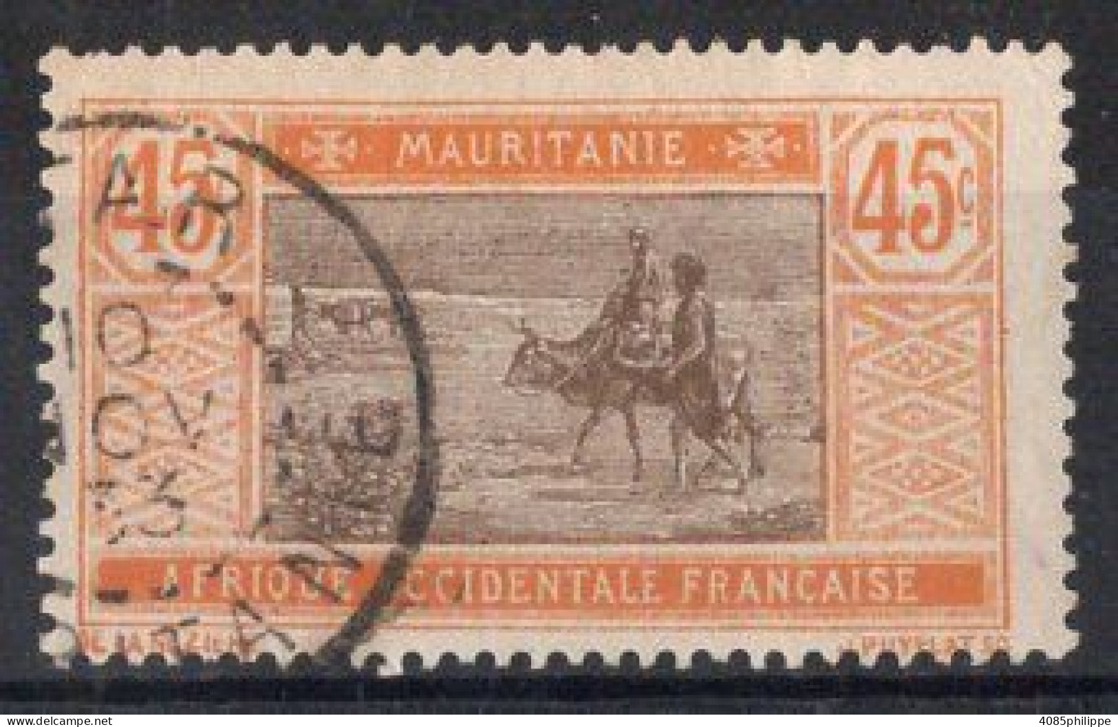 Mauritanie Timbre-poste N°28 Oblitéré TB Cote : 1€75 - Oblitérés
