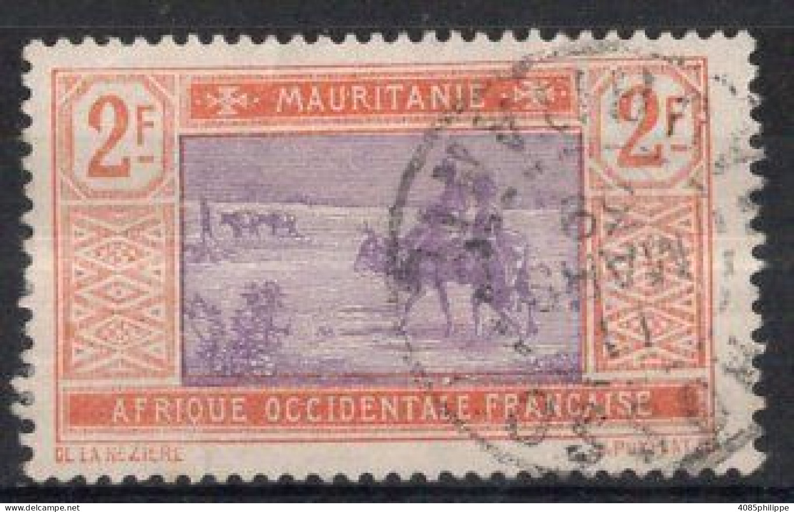 Mauritanie Timbre-poste N°32 Oblitéré TB Cote : 2€50 - Usados