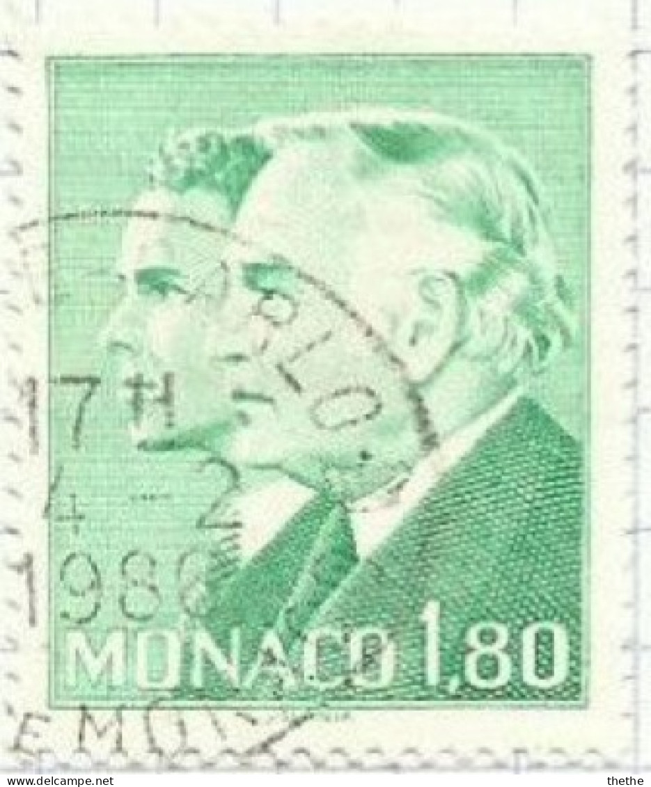 MONACO - Prince Rainier III Et Prince Albert - Oblitérés