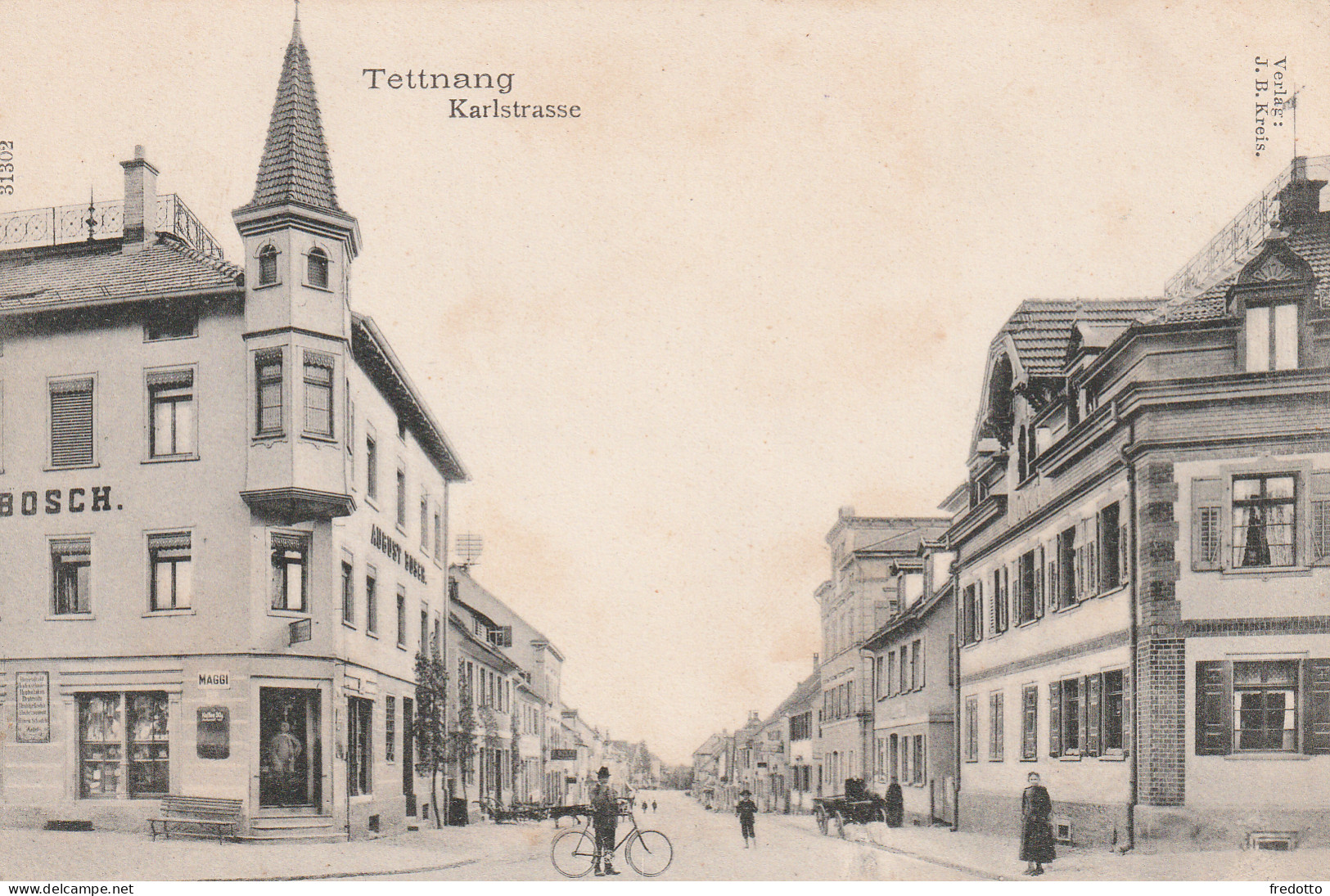 Tettnang - Karlstrasse - 1904 - Tettnang