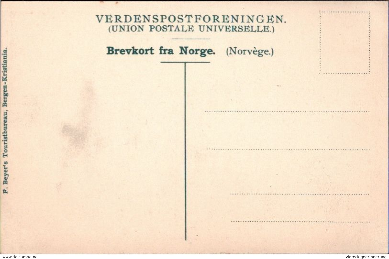 ! Alte Ansichtskarte Vossevangen, Eisenbahnstrecke, Norwegen, Norway - Norvège