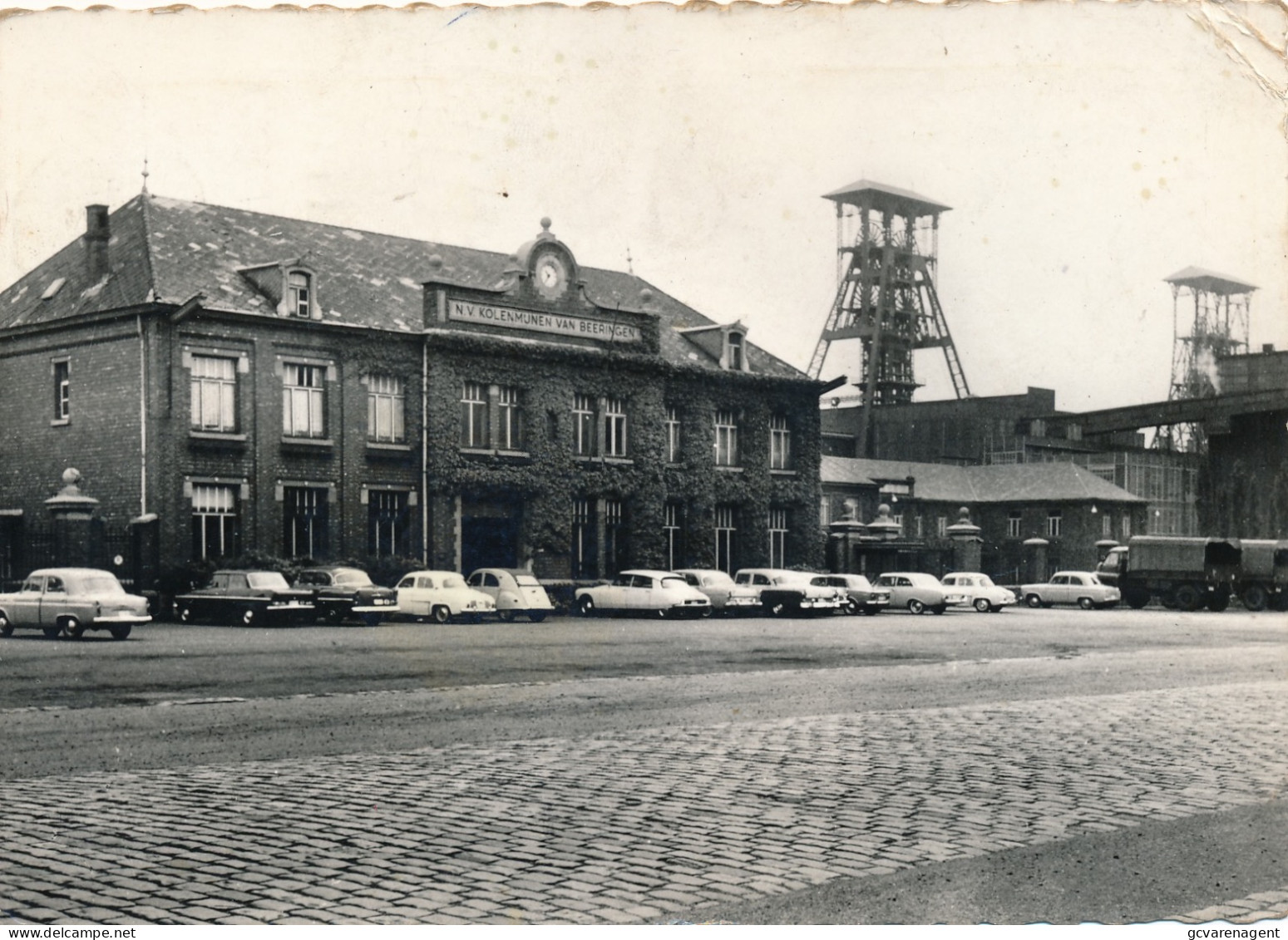 GENT ::   FOTOKAART    BERINGEN  MIJNEN  KOOLMIJN    2 SCANS - Beringen