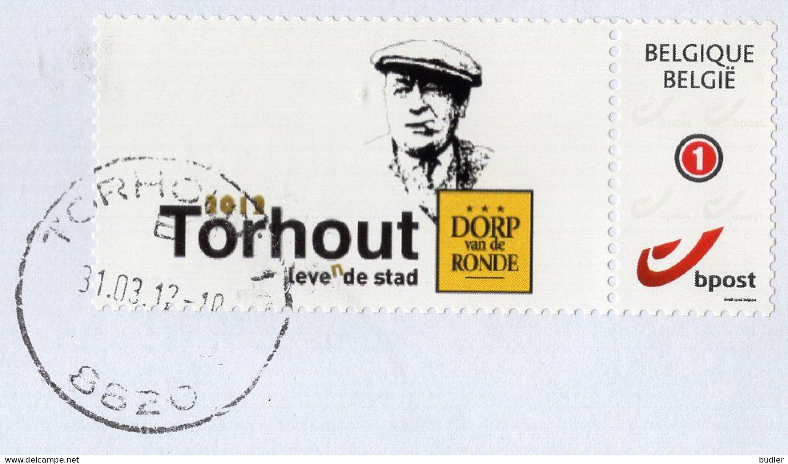 BELGIË/BELGIQUE:Private Stamp On Trav.cover:VELO,BIKE,CYCLE RACING,TOUR Of FLANDERS,K.van WIJNENDAELE,TORHOUT,WIELRENNEN - Non Classés