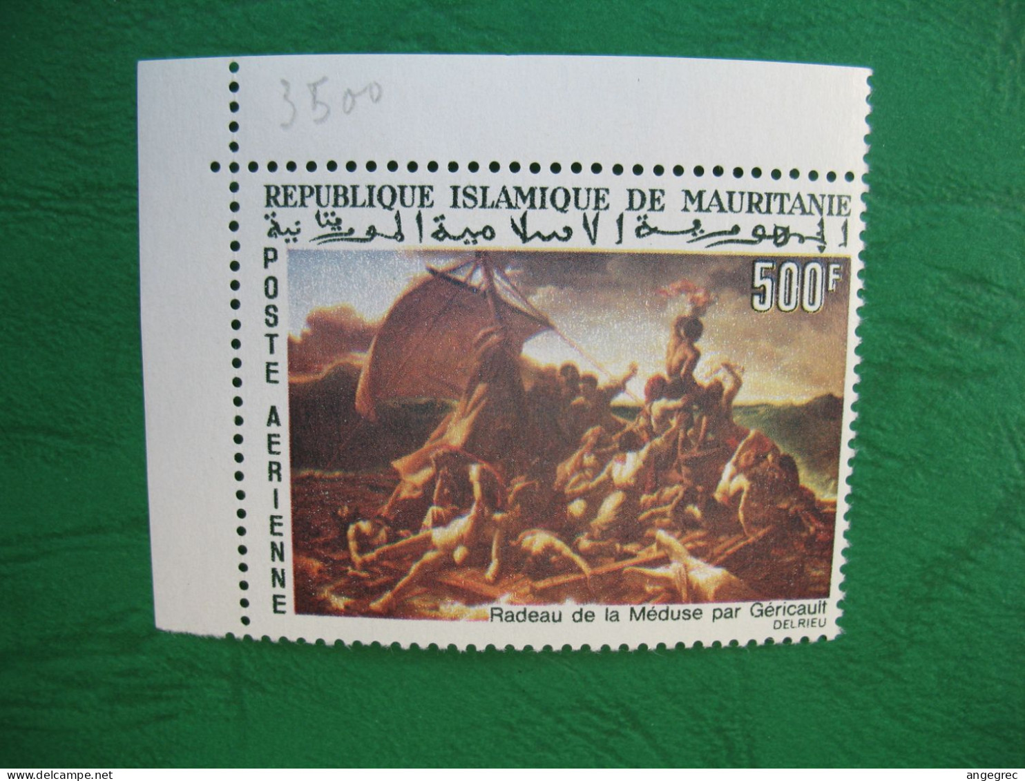 1966 Mauritanie  N° PA 61  Neuf **  Le Radeau De La Méduse Tableaux  Géricault - Mauritanie (1960-...)