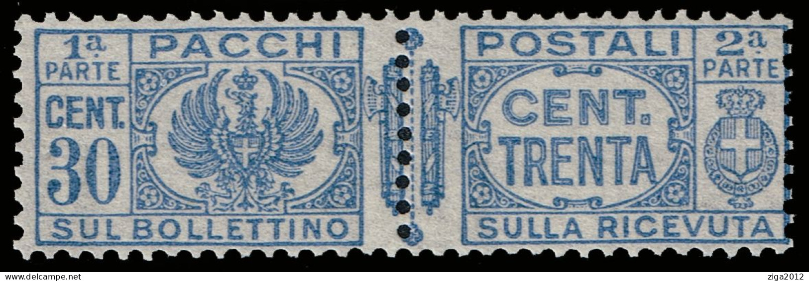 ITALY 1927/32 FRANCOBOLLO PACCHI POSTALI C.30 - NUOVO MNH - Pacchi Postali