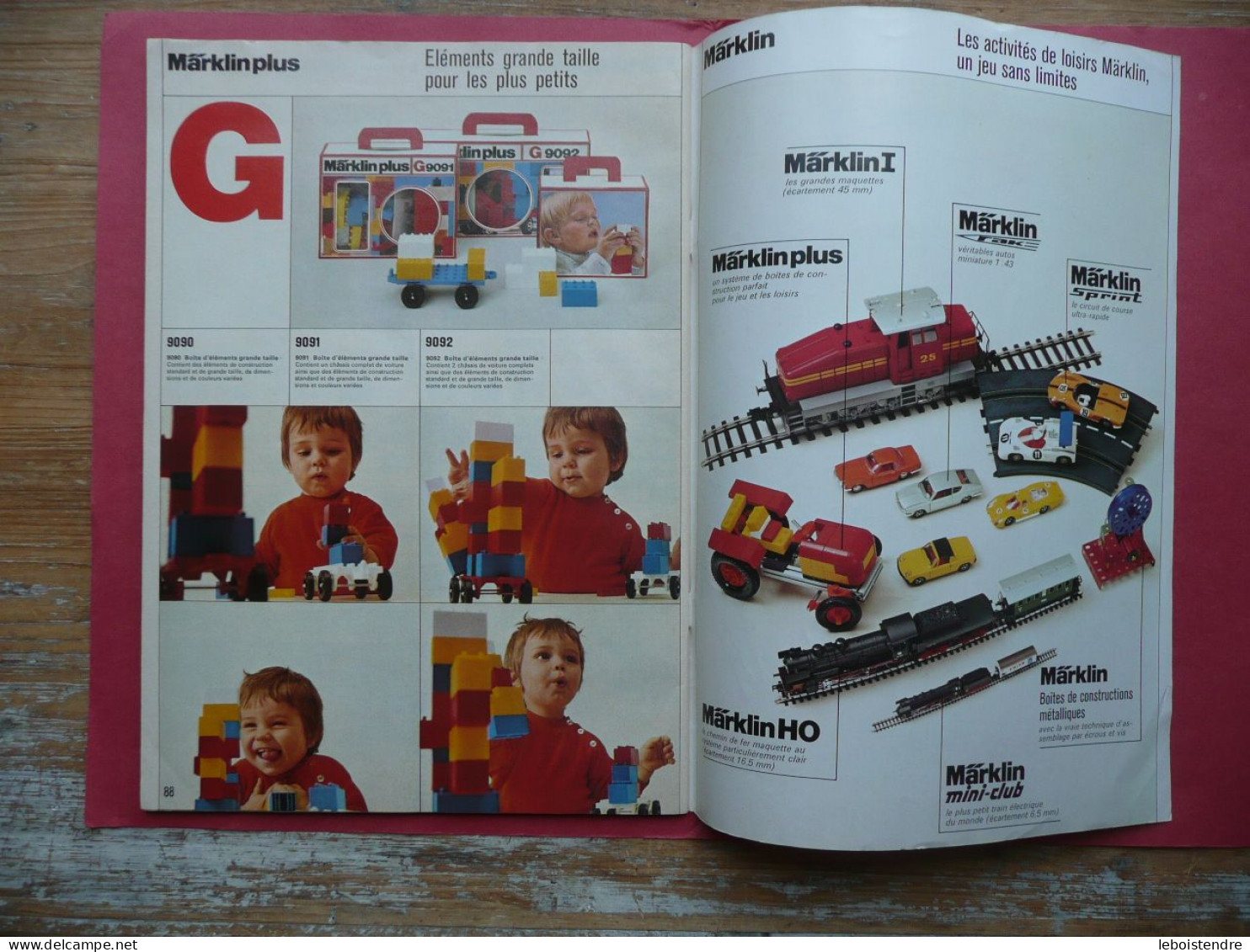 CATALOGUE MARKLIN 1973 AVEC TARIFS TRAINS MINIATURES ACCESSOIRES