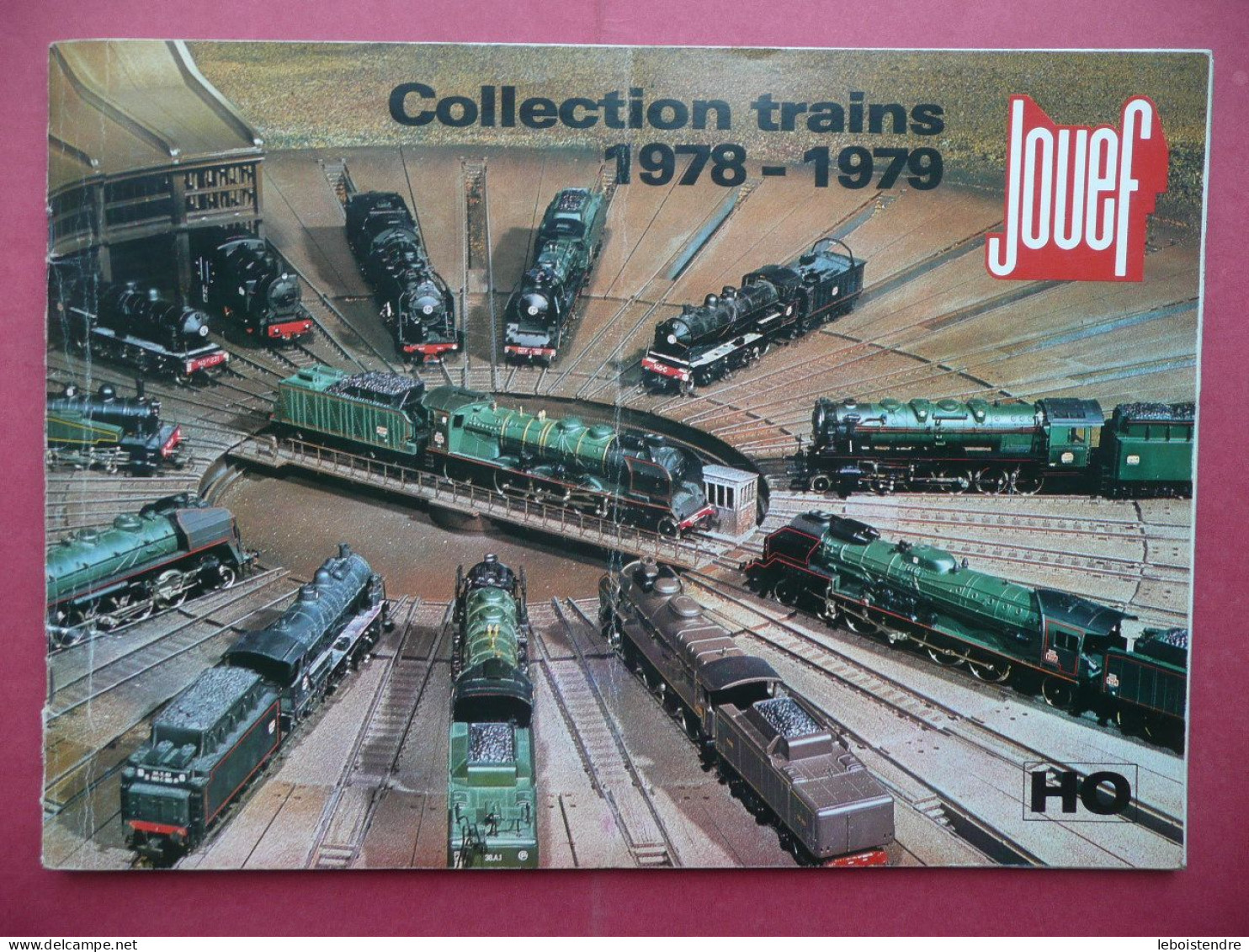 CATALOGUE JOUEF COLLECTION TRAINS 1978 - 1979  TRAINS MINIATURES - Francese