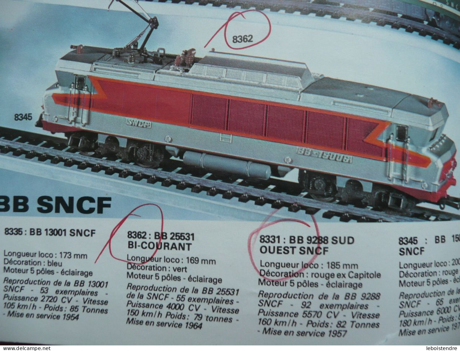 CATALOGUE JOUEF COLLECTION TRAINS 1978 - 1979  TRAINS MINIATURES - French