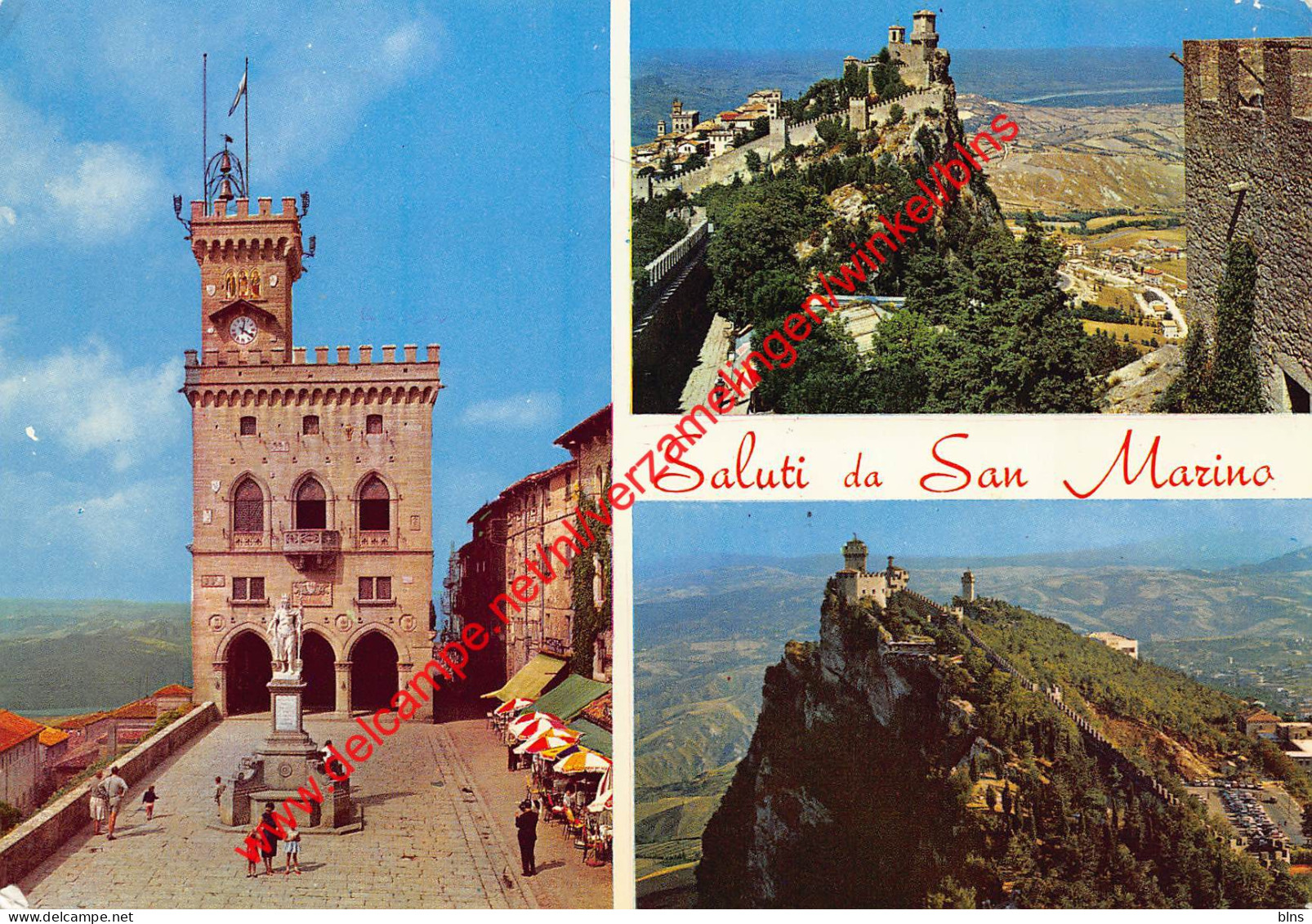 Saluti Da San Marino - Republic Of San Marino - Repubblica Di San Marino - San Marino