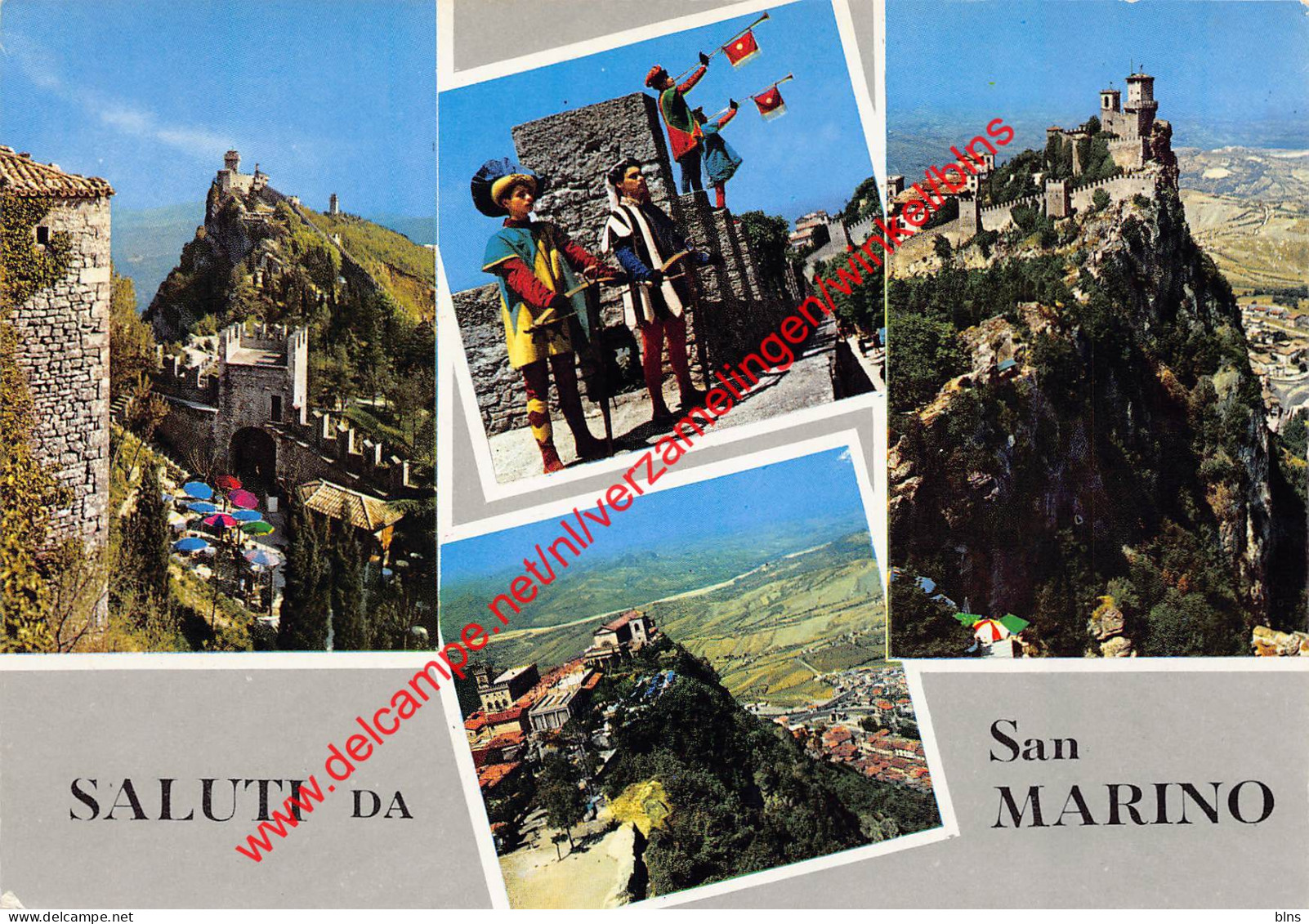 Saluti Da San Marino - Republic Of San Marino - Repubblica Di San Marino - San Marino