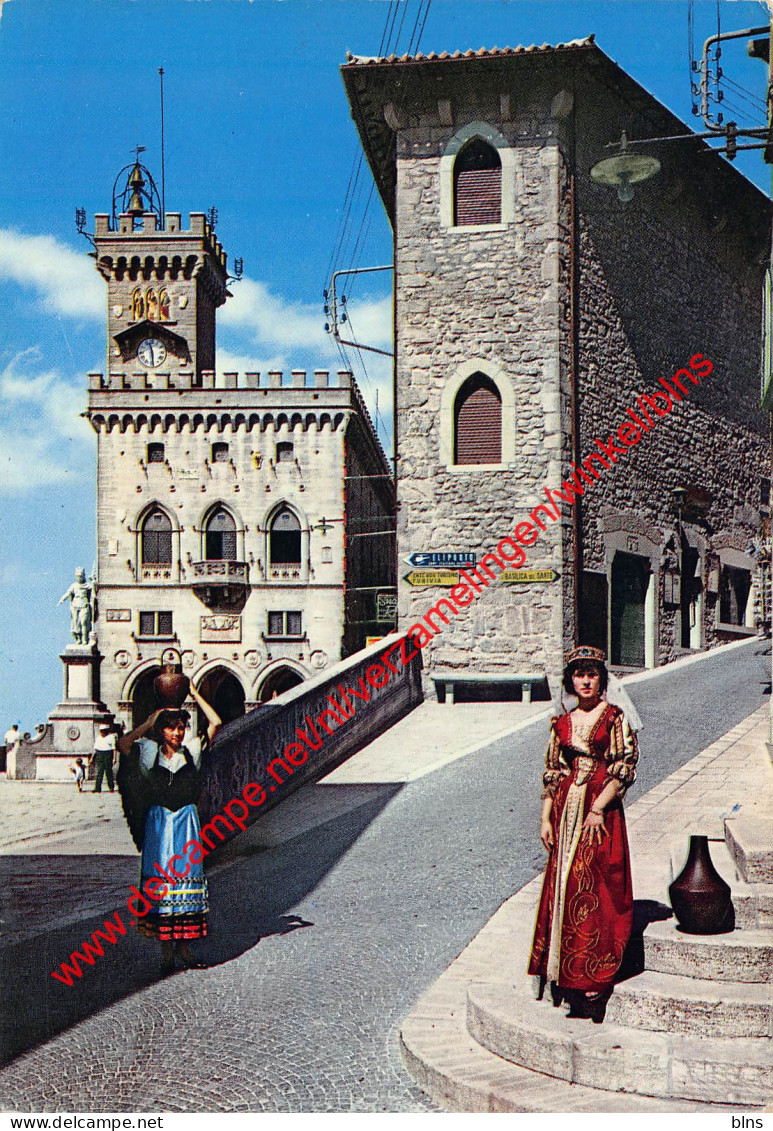 Palazzo Del Governo - Costumi Locali - Republic Of San Marino - Repubblica Di San Marino - San Marino