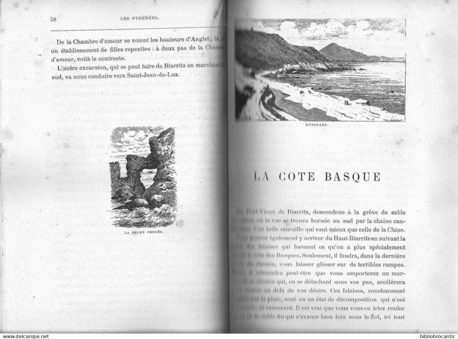 * LES PYRENEES FRANCAISES *V.2/ " LE PAYS BASQUE Et LA BASSE NAVARRE Par Paul PERRET /E.0.1882 - Pays Basque
