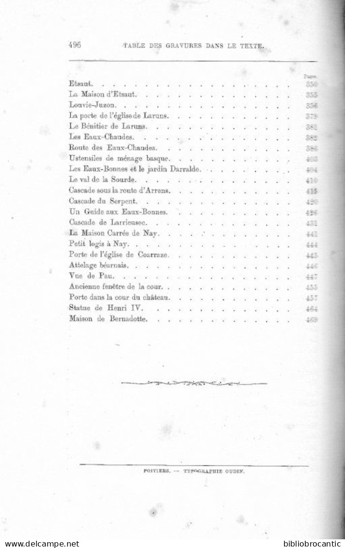 * LES PYRENEES FRANCAISES *V.2/ " LE PAYS BASQUE et LA BASSE NAVARRE par Paul PERRET /E.0.1882