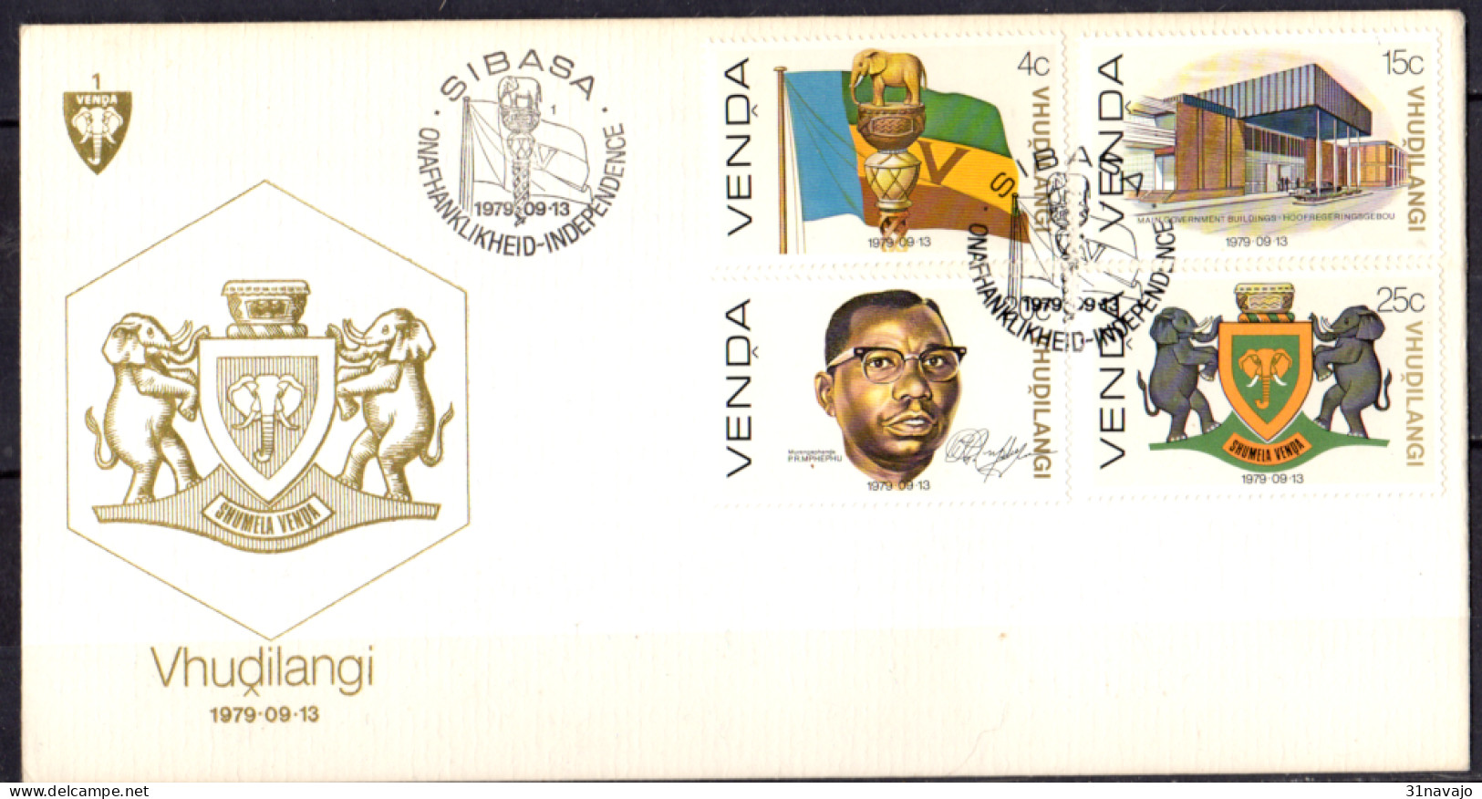 VENDA - Indépendance FDC - Venda