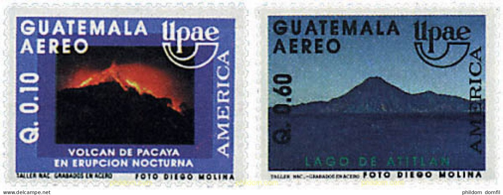 30963 MNH GUATEMALA 1991 AMERICA-UPAEP 1990 - EL MEDIO NATURAL QUE VIERON LOS DESCUBRIDORES - Volcans