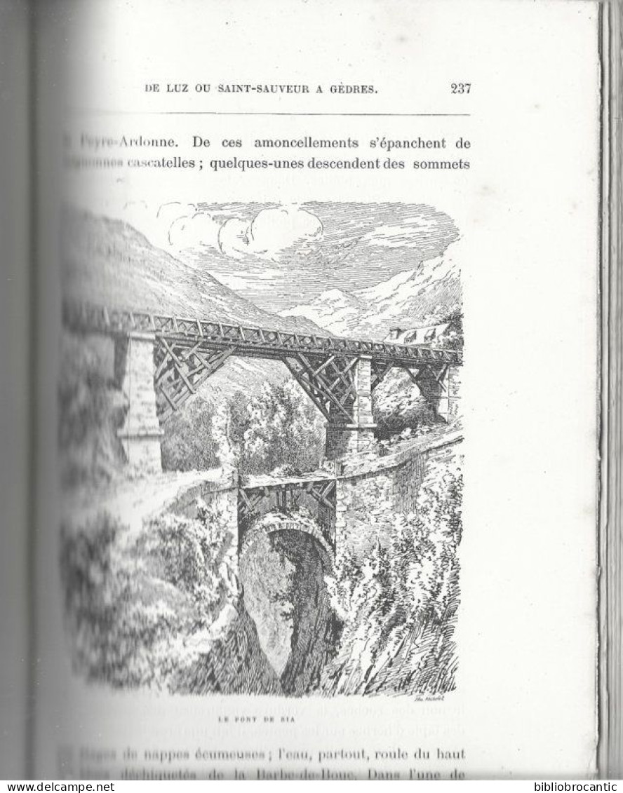 * LES PYRENEES FRANCAISES *V.1: /LOURDES /ARGELES/ CAUTERETS/ Etc..par /Paul PERRET/ E.0. 1881 - Pays Basque