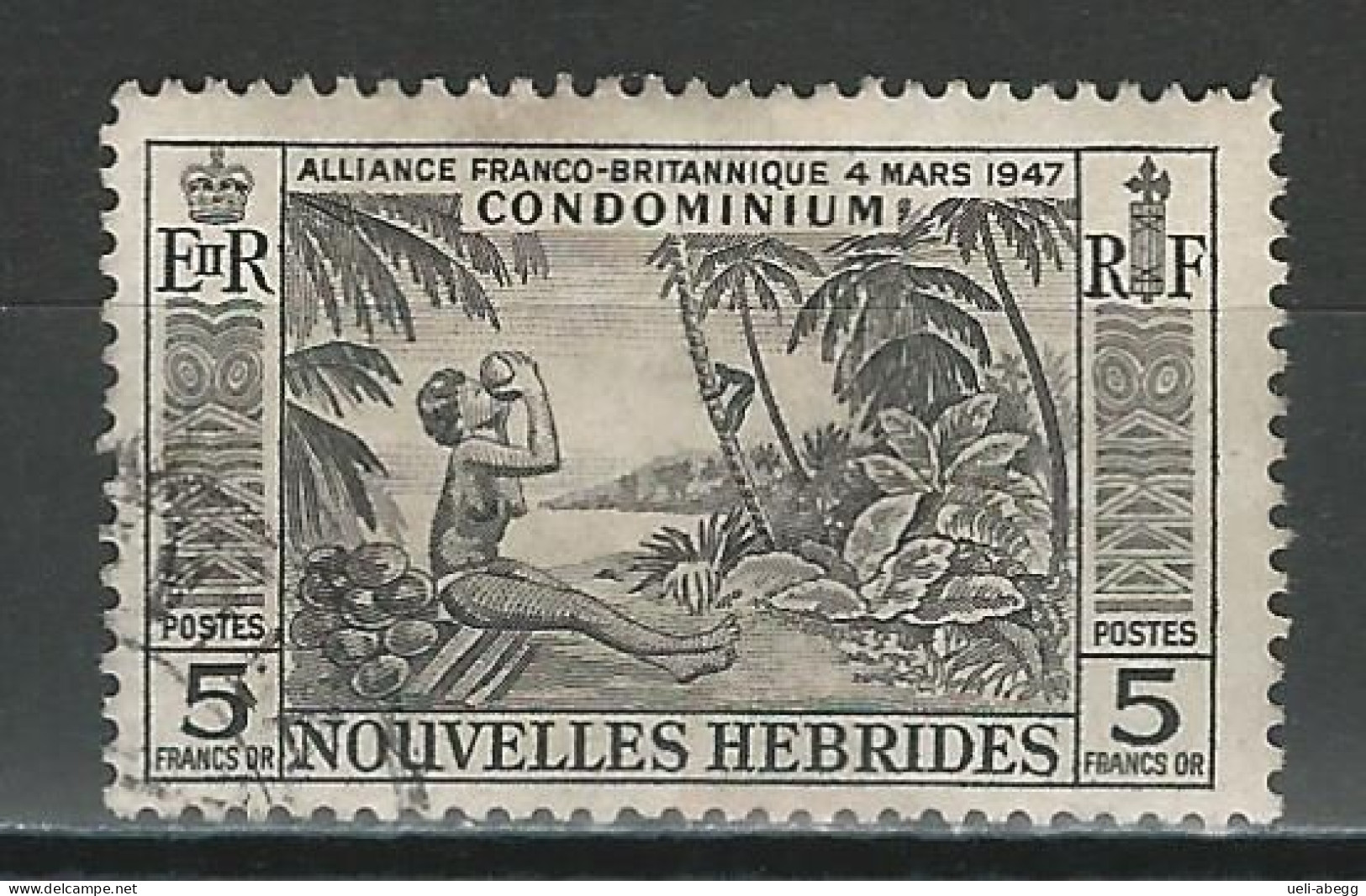 Nouvelles-Hébrides Yv. 185, Mi 193 - Used Stamps