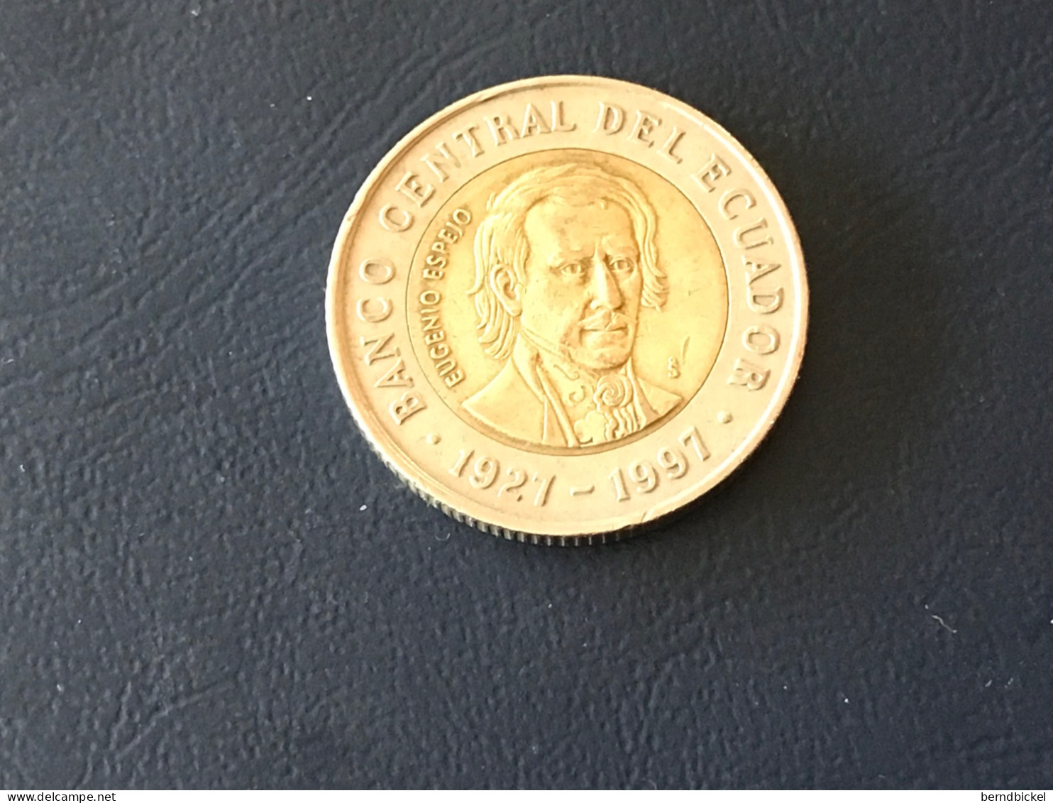 Münze Münzen Umlaufmünze Gedenkmünze Ecuador 1000 Sucres 1997 Zentralbank - Ecuador