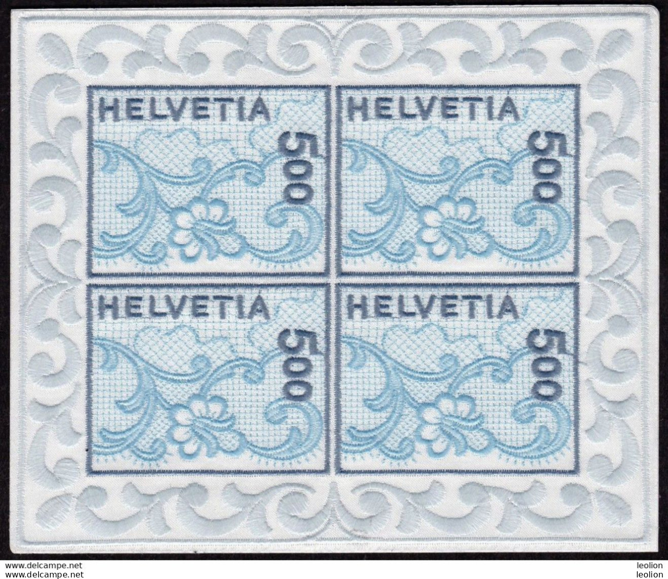 Switzerland 2000 MNH Minisheet St. Gallen Embroidery SPECIAL! Suisse - Unused Stamps