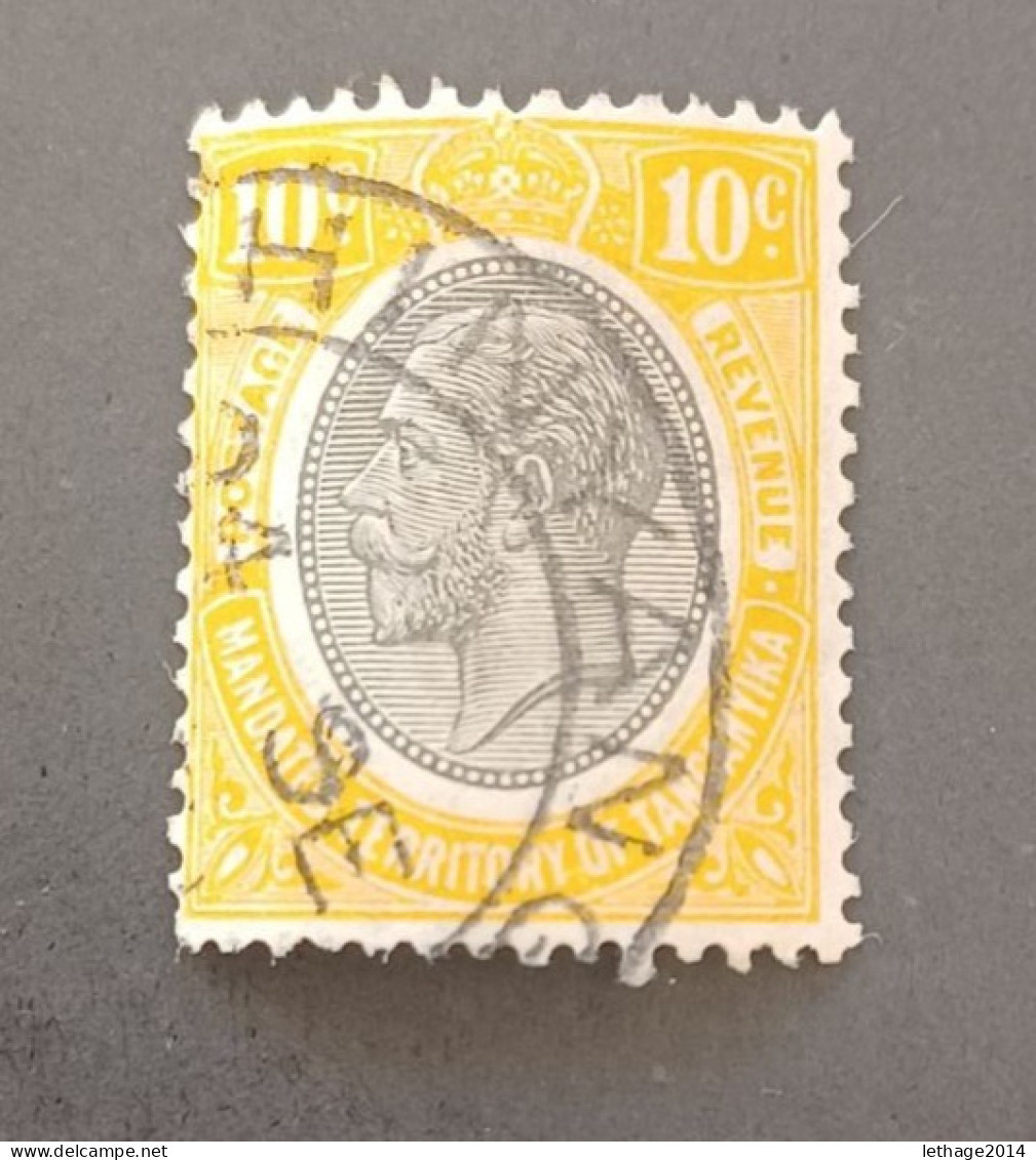 TANZANIA TANGANYKA 1927 GEORGE VI CAT GIBBONS N 94 - Tanganyika (...-1932)