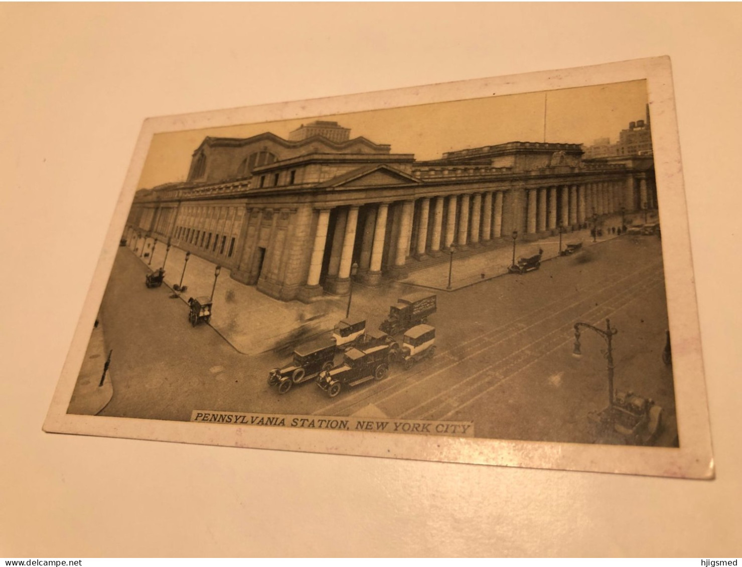 United States Of America USA New York City Pennsylvania Railroad Train Station Car 15881 Post Card POSTCARD - Transportmiddelen