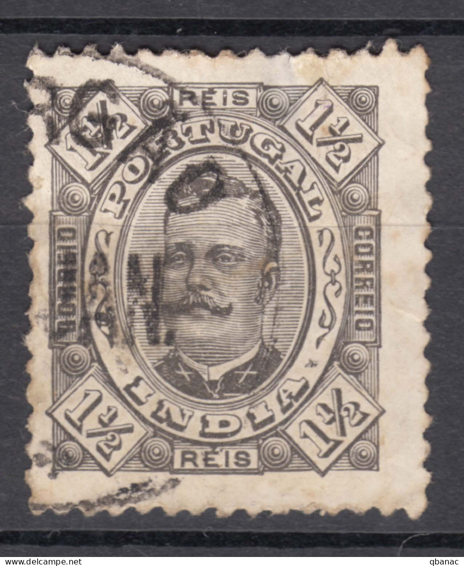 Portugal India 1895 Mi#160 Used - Inde Portugaise